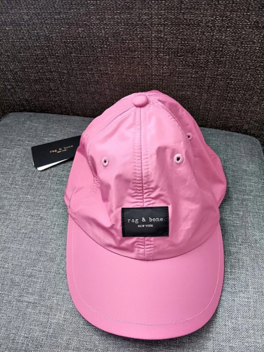 rag & bone Addison Baseball Cap Pink